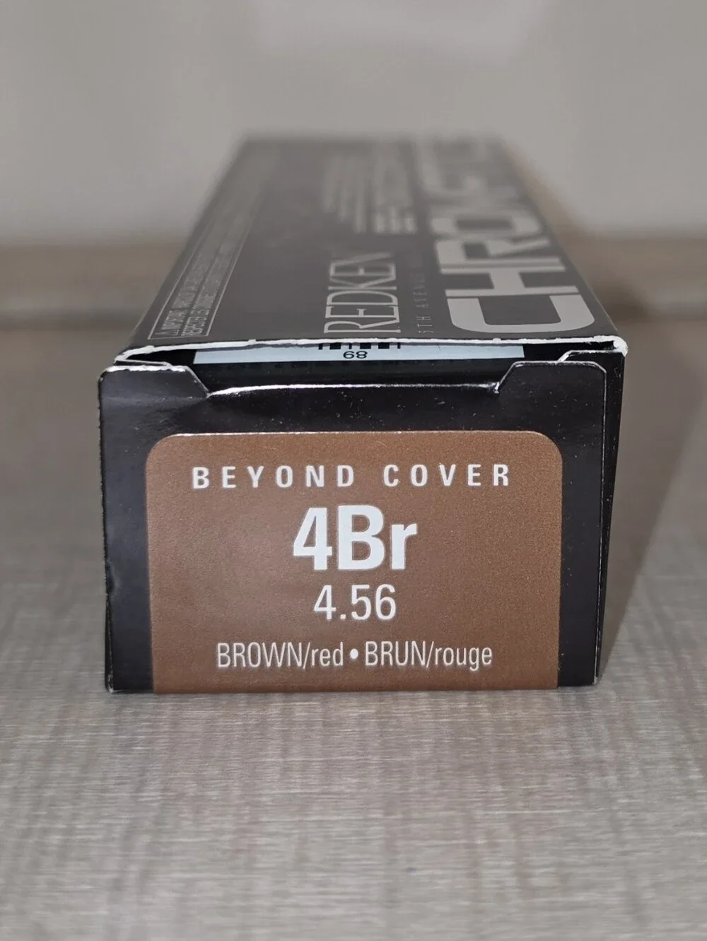 New! Redken Chromatics Beyond Cover 4Br Permanent Hair Color Size 2 fl oz